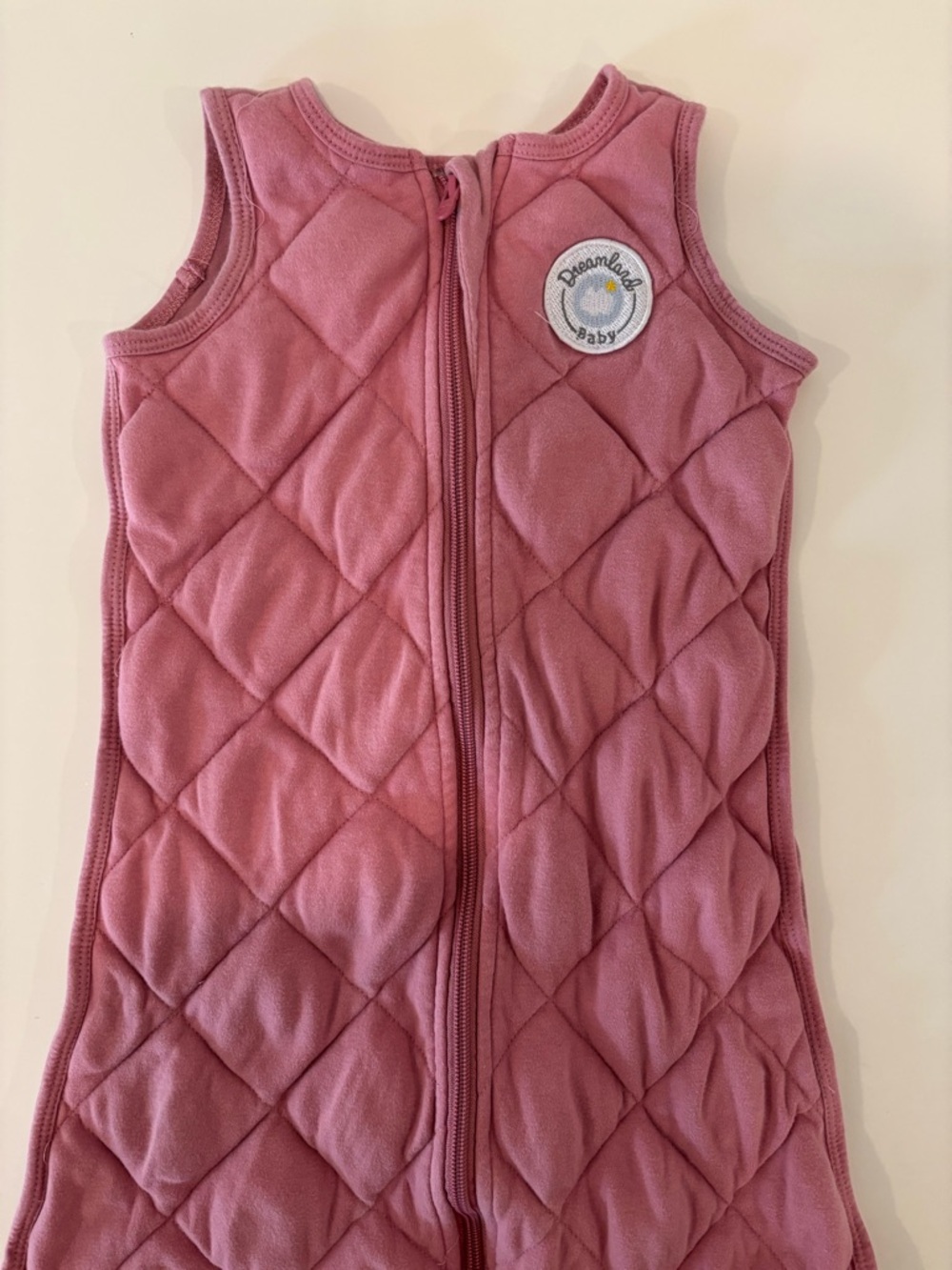Dreamland Baby Quilted Sleeveless Baby Sleep Sack - Dusty Rose